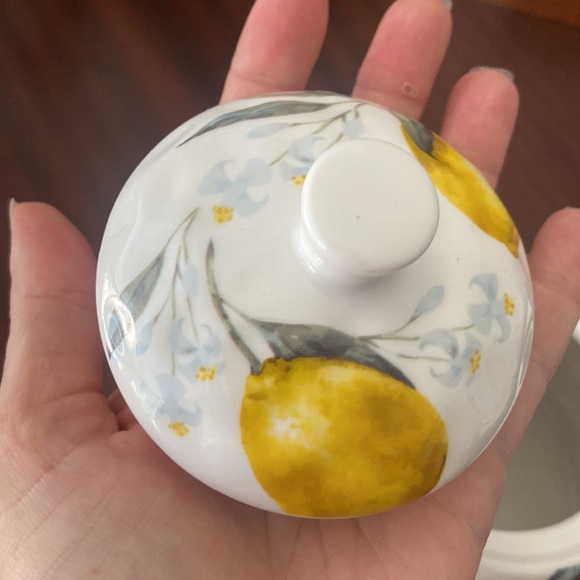 🍋Grace Teaware fine porcelain Lemon tea pot - Picture 7 of 8